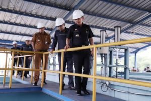 Pj Bupati Bekasi, Dani Ramdan dan Dirut Perumda TB Usep Rahman Salim